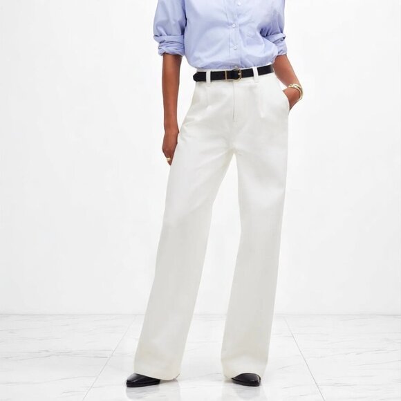 Madewell The Harlow Wide-Leg Jean: Airy Denim Edition Size 33 - Picture 1 of 16